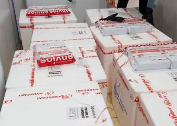 Este lunes, San Juan recibió 6000 nuevas dosis del primer componente de la vacuna Sputnik V