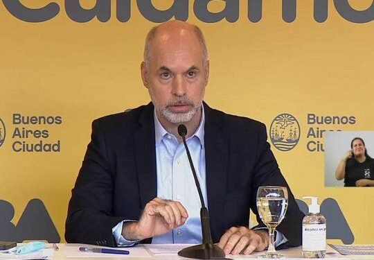 Horacio Rodríguez Larreta: «El lunes, los chicos y las chicas de la Ciudad de Buenos Aires tienen que estar en las aulas»
