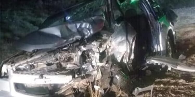 Triple choque y muerte en Matagusanos