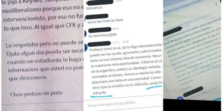 El caso de los alumnos sanjuaninos que insultaron a su profesor es noticia nacional