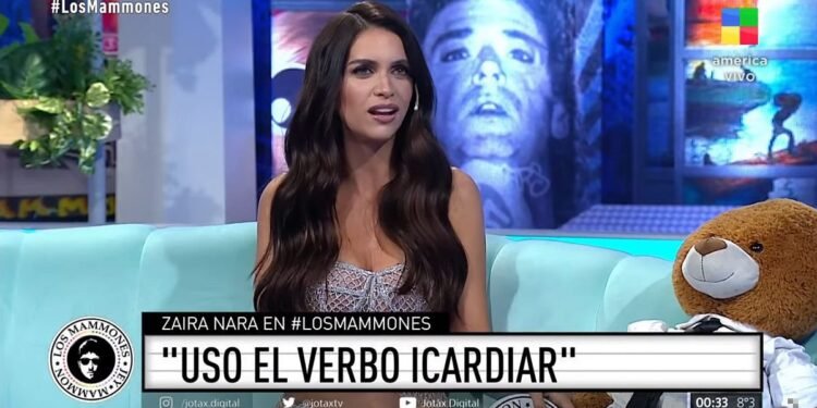 Zaira Nara reveló que se usa el verbo “icardiar” en un chat familiar