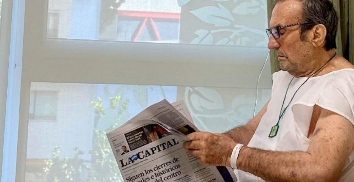 Se agravó la salud de Reutemann y lo trasladaron a terapia intensiva