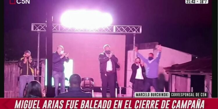 Video: balearon a un diputado del Frente de Todos en pleno acto