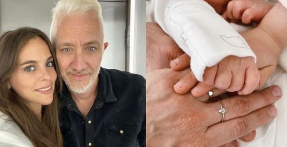 Nació León, el hijo de Andy Kusnetzoff y Florencia Suárez