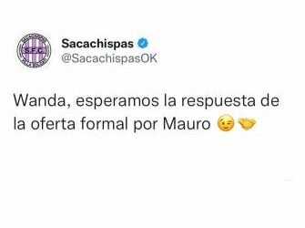 La propuesta viral de Sacachispas a Wanda Nara tras el conflicto con Icardi