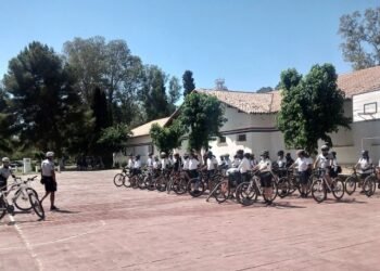 San Juan es referente en el país en capacitación de policías ciclistas