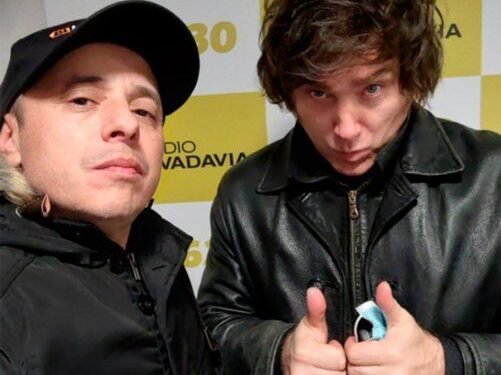 Javier Milei le dio la bienvenida a El Dipy a la política