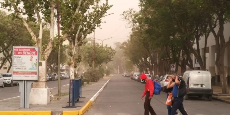Alerta meteorológica de llegada de Viento Sur