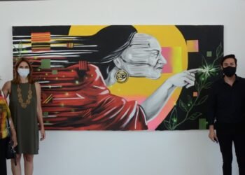 El Museo Franklin Rawson entregó murales a bibliotecas populares