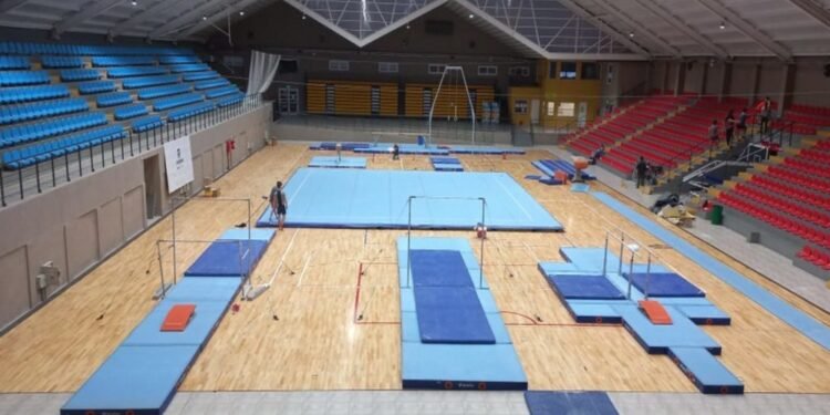 Todo listo para el comienzo del Sudamericano de Gimnasia Artística