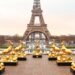 Así amaneció la Torre Eiffel luego de que Messi ganó el Balón de Oro