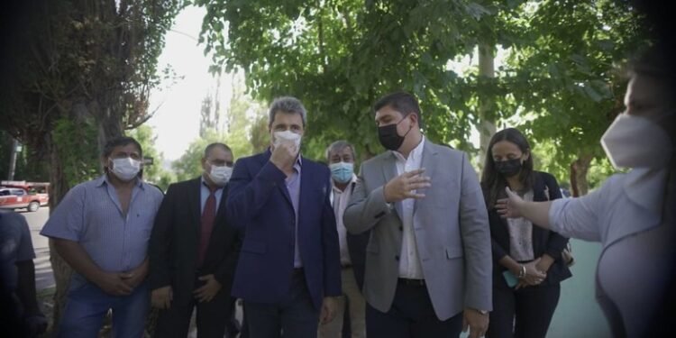 En el inicio de su visita a Calingasta, Uñac inauguró el Centro Operativo de la Secretaría de Ambiente