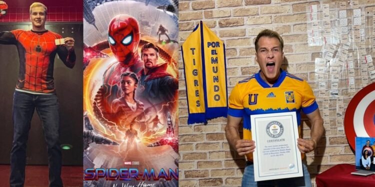 Un joven batió un insólito récord al ver 292 veces «Spider-Man: Sin camino a casa»