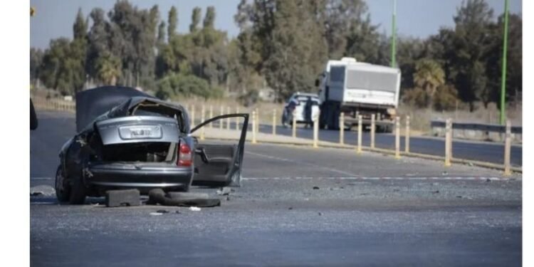 Un fallecido y una mujer en gravísimo estado luego de colisionar en la Ruta 40