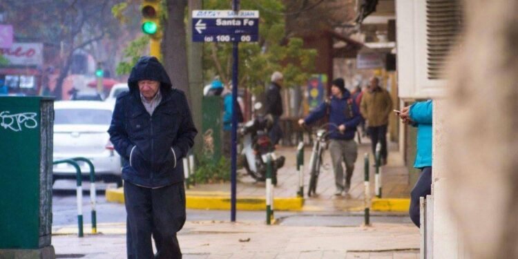 Mucho frío para arrancar la semana en San Juan