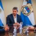 Sergio Uñac recibió a Santiago Azulay, titular del Consejo Federal de Medio Ambiente