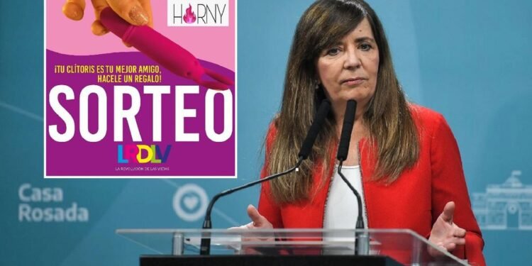 Gabriela Cerruti participó en el sorteo de un juguete sexual y la escracharon