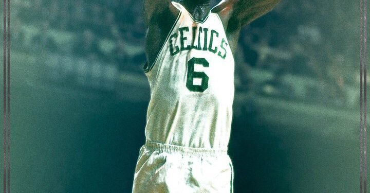 La NBA retirará permanentemente la camiseta número 6 en honor a Bill Russell