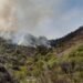 La lluvia ayudó para apagar el incendio en Valle Fértil