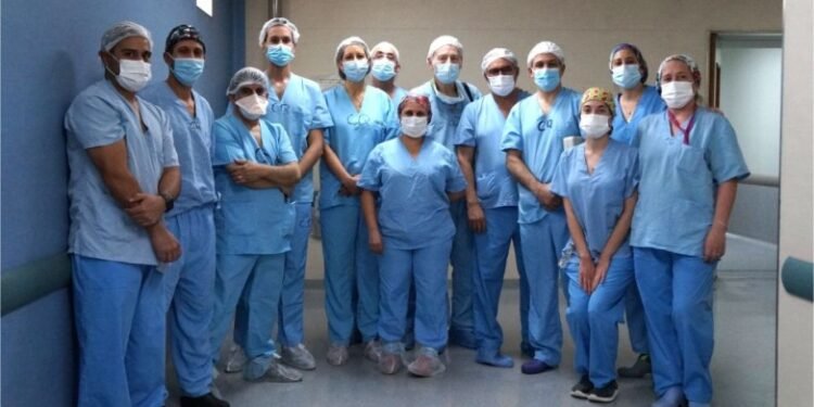 Exitoso cuádruple trasplante renal en el Hospital Rawson