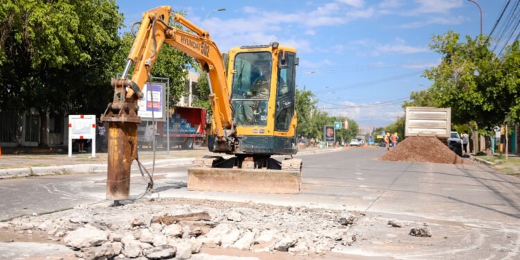 Repavimentación: con cortes parciales empezó la segunda etapa de Ignacio de la Roza