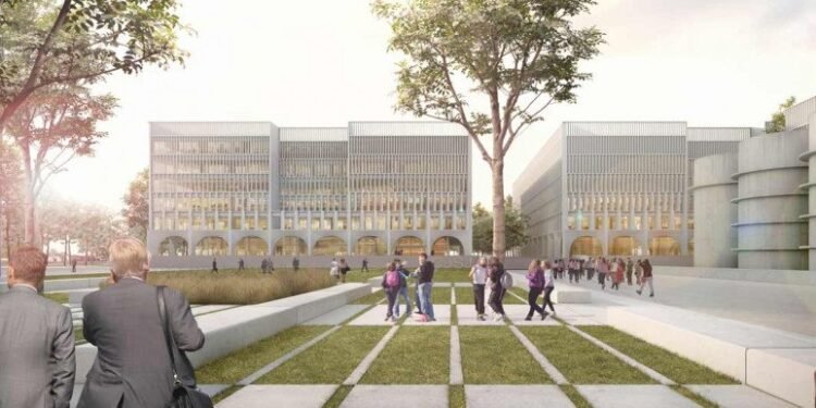 Ciudad Judicial: Uñac consiguió el financiamiento para el 50% de la primera etapa de la obra