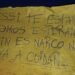 “Messi te estamos esperando”: el mensaje que le dejaron a Messi acompañado de 14 balazos