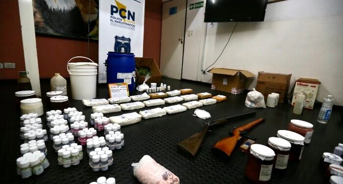 Cuatro detenidos por integrar una banda que adulteraba cocaína