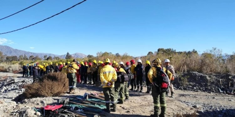 Intensas jornadas de capacitación a brigadistas forestales de la provincia