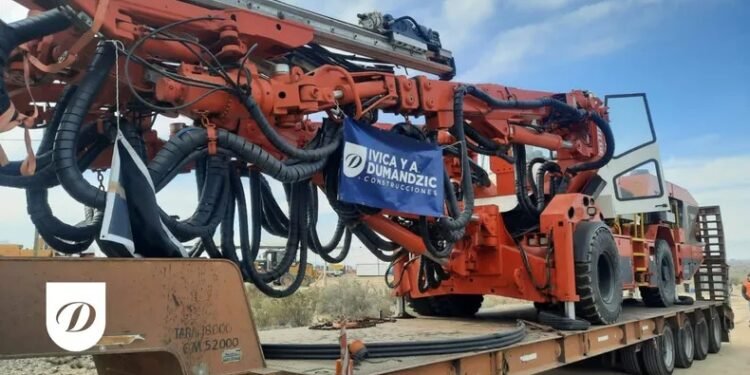 Llegó a San Juan la súper máquina que perforará el Túnel de Zonda