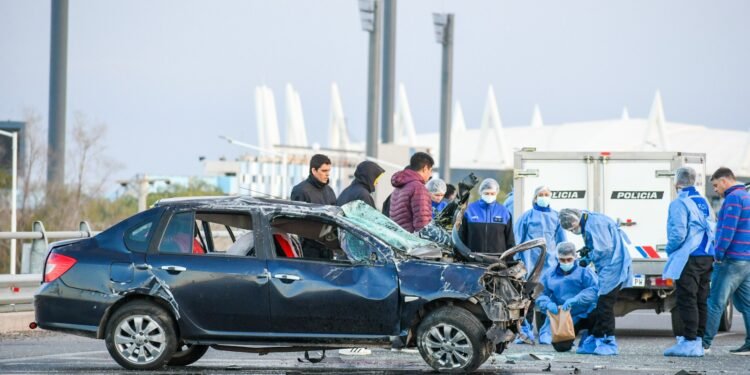 Vuelco y muerte en la Ruta 40: la víctima fatal es una mendocina de 38 años