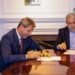 Uñac firmó un convenio para sumar nuevos municipios al programa integral de Ciudades Seguras