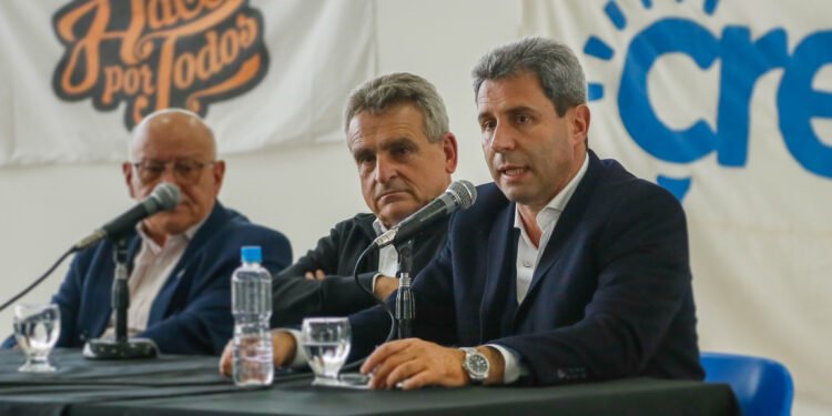 Uñac y Rossi participaron de una clase pública que ofreció la Universidad Nacional de San Juan