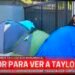 140 horas mínimas de acampada: así son las normas para hacer acampada para ver a Taylor Swift en Argentina